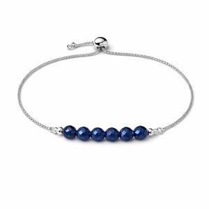 Blue Sapphire Lariat Bracelet